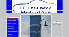 Desktop Screenshot of cc-carcheck-hahnairport.de